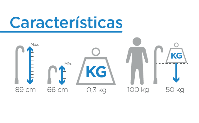 Bastón ortopédico FY939L - Image 2